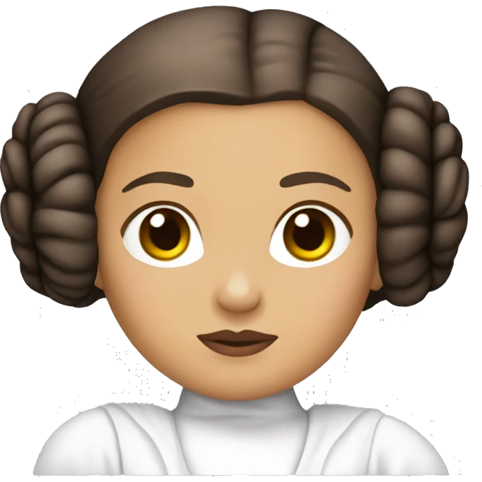 princess leia emoji