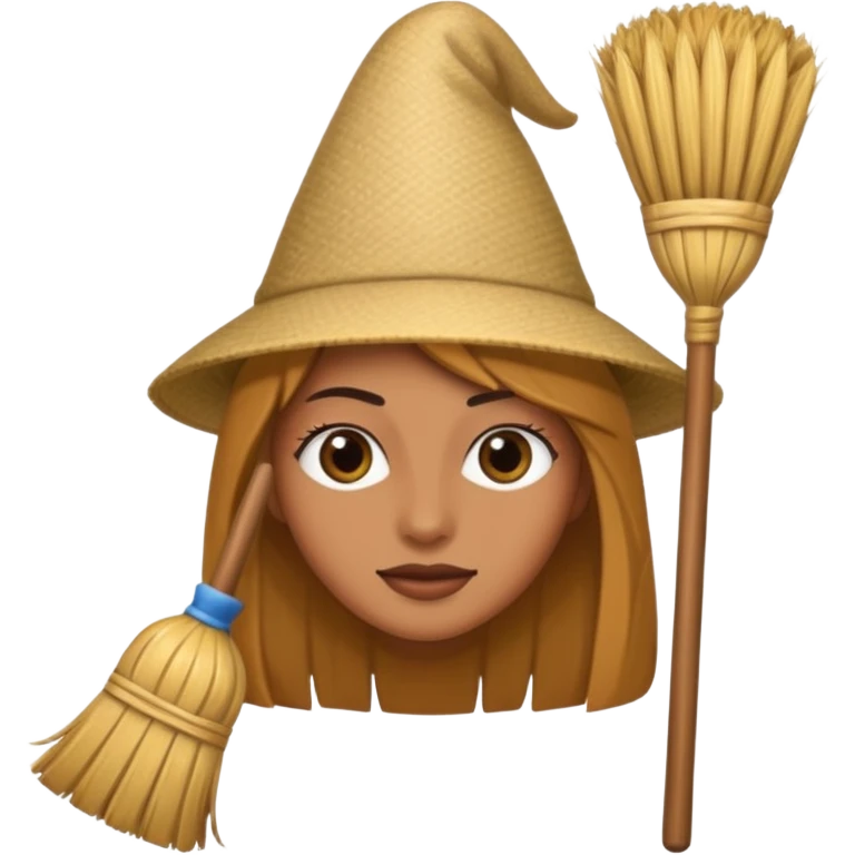 Miotły zamiast rzęs emoji