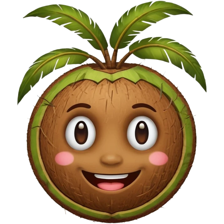 UM COCÖ COM ROSTINHO emoji