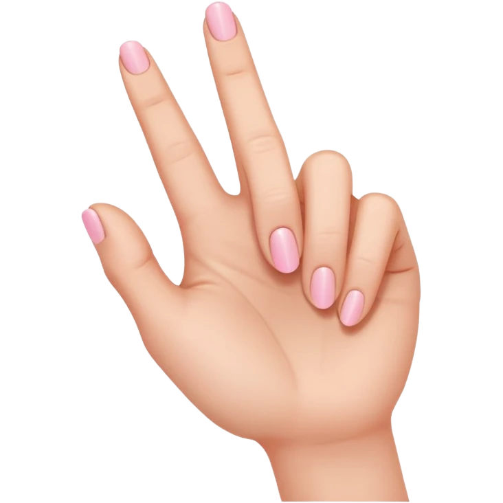 اجهل اصبع الخنصر فقط يوجه نحوي إلى الشاشة emoji