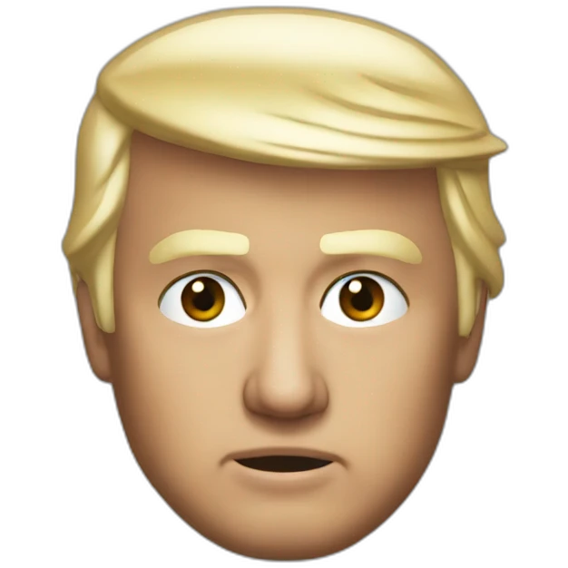 Trump mugshot emoji