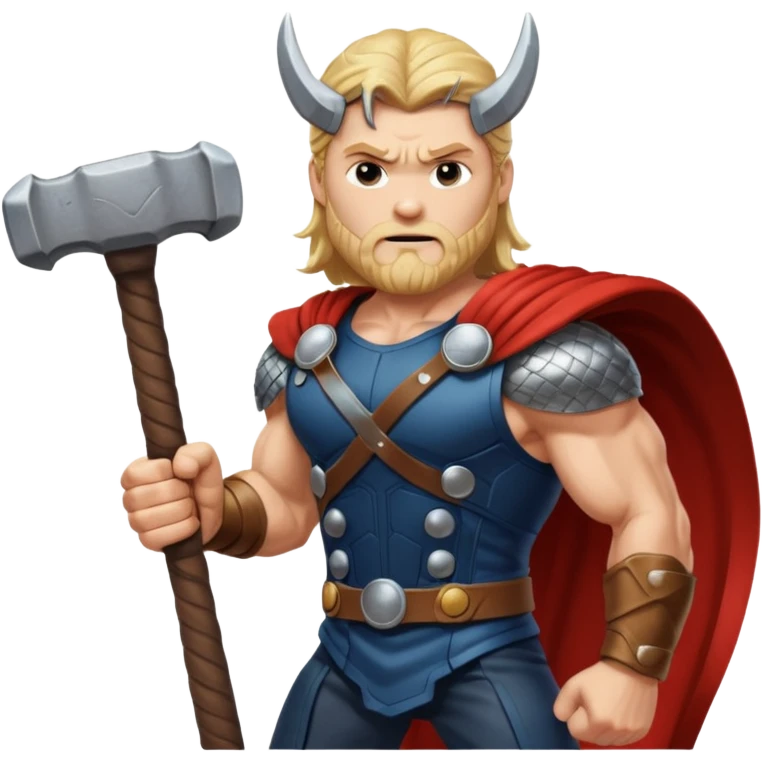 Thor full body emoji