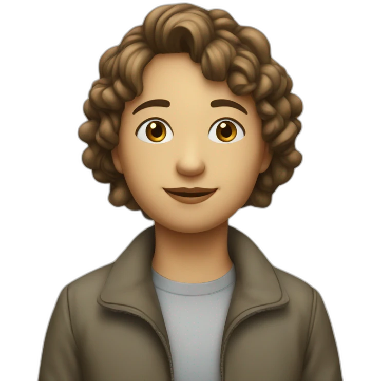 Une petite personne à côté d'une grande personne emoji