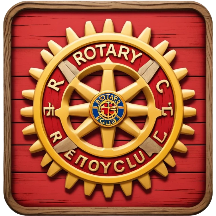 Rotary Club sign emoji