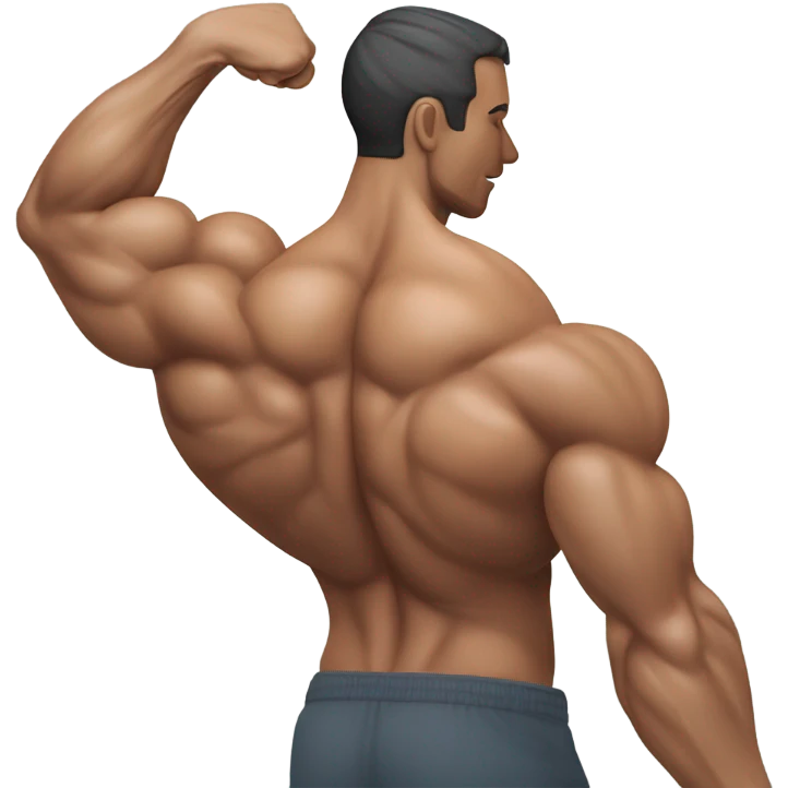 Triceps black emoji