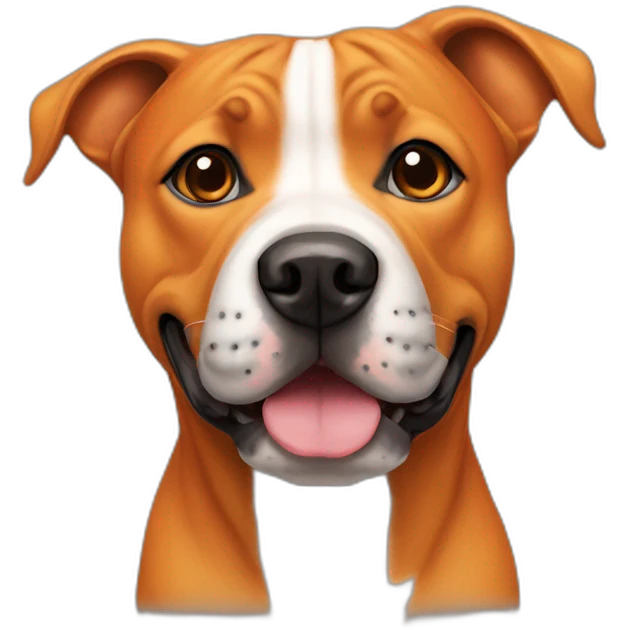 staffy orange emoji