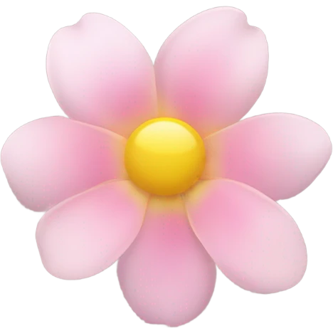 pink flower  emoji