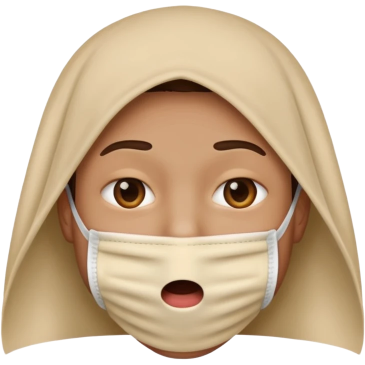 No pero tapada la boca  emoji