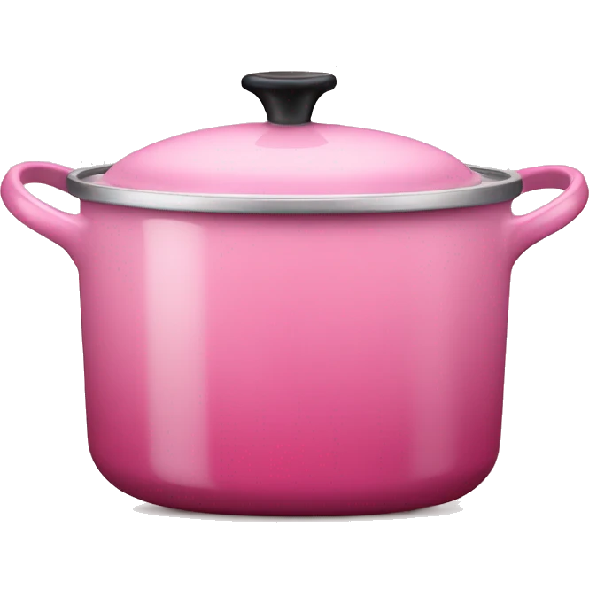 Pink Le Creuset  emoji