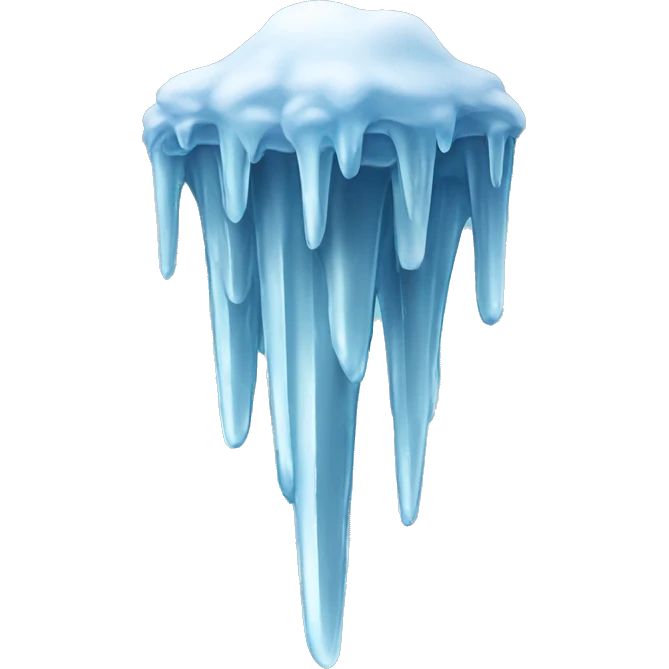Icicles emoji