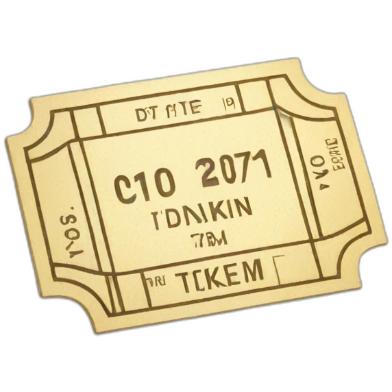 Ticket emoji
