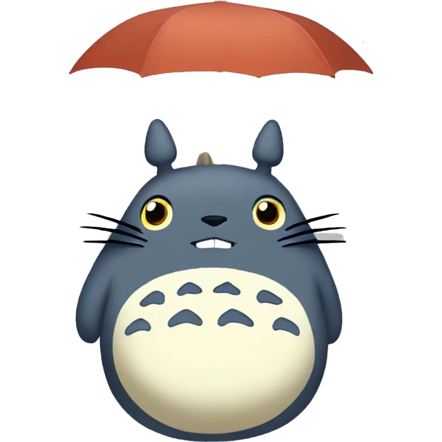 Totoro from My Neighbor Totoro emoji