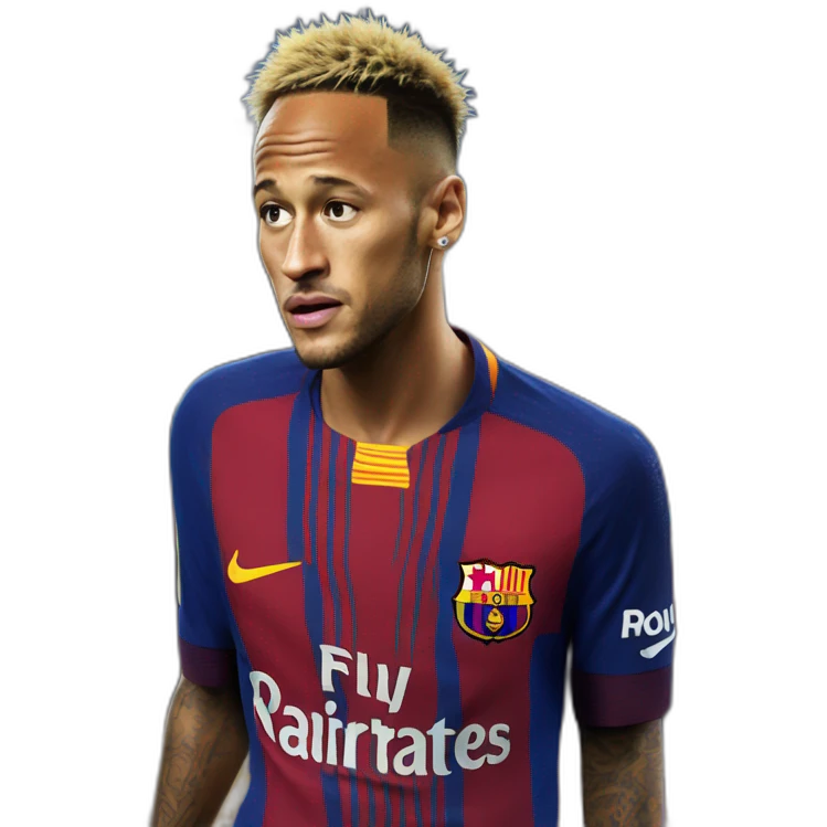 Neymar at barcelona emoji