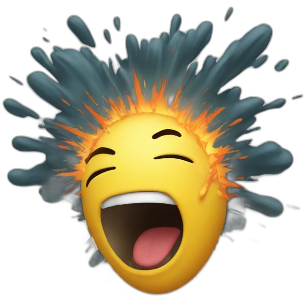 head exploding emoji