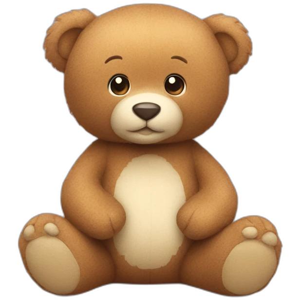 soft toys bear CEA emoji
