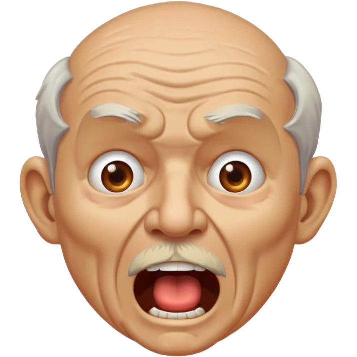 old shout emoji