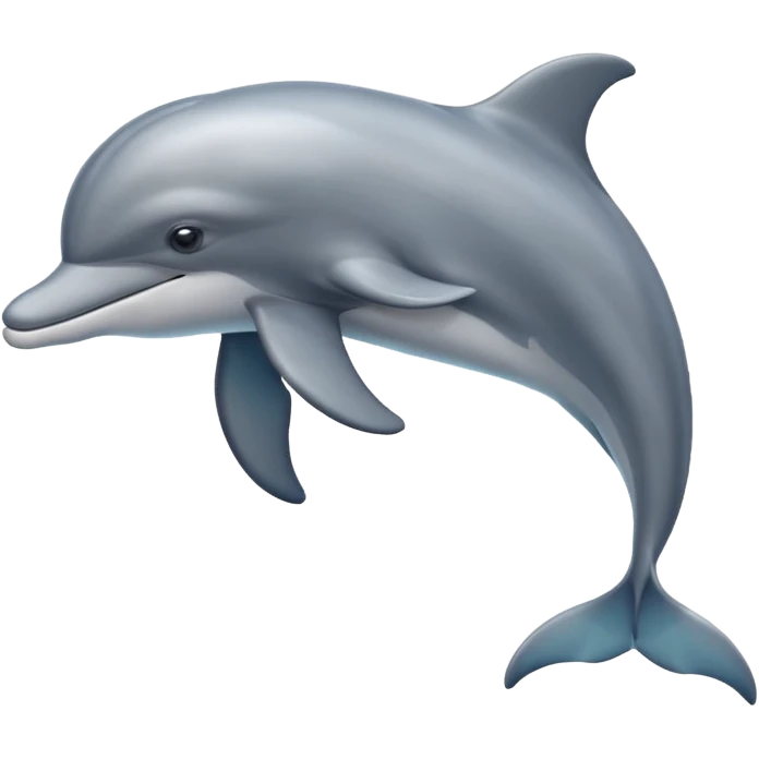 Ένα Ρος δελφίνι emoji