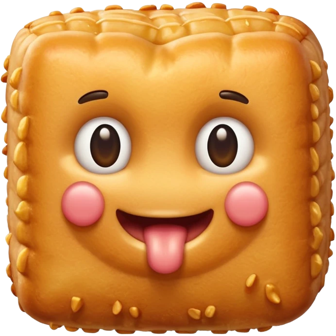 tater tot with a bite taken out emoji