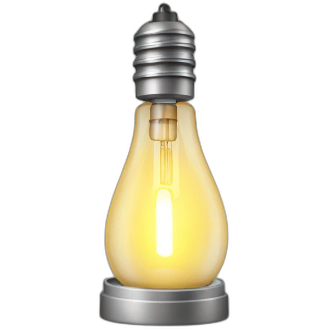 Low energie lamp emoji