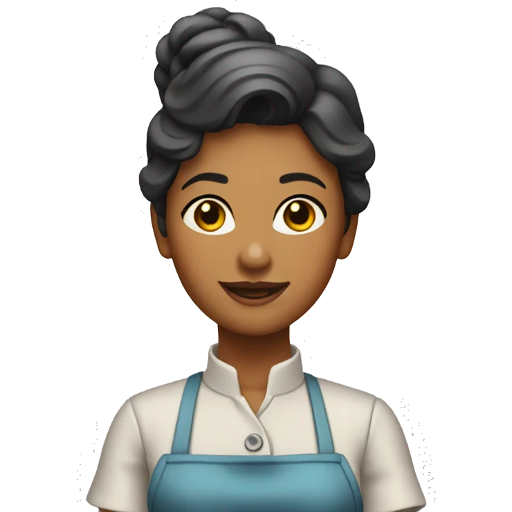 waitress shoy emoji