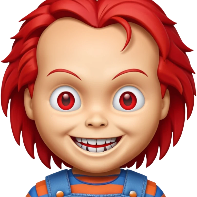 Un emojin de chuky emoji