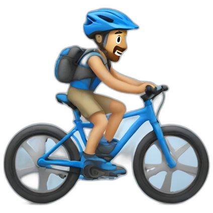 Man on the blue vtt emoji