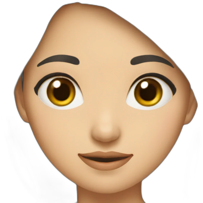 Kazakh girl emoji