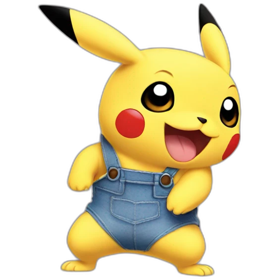Stitch with pikachu  emoji