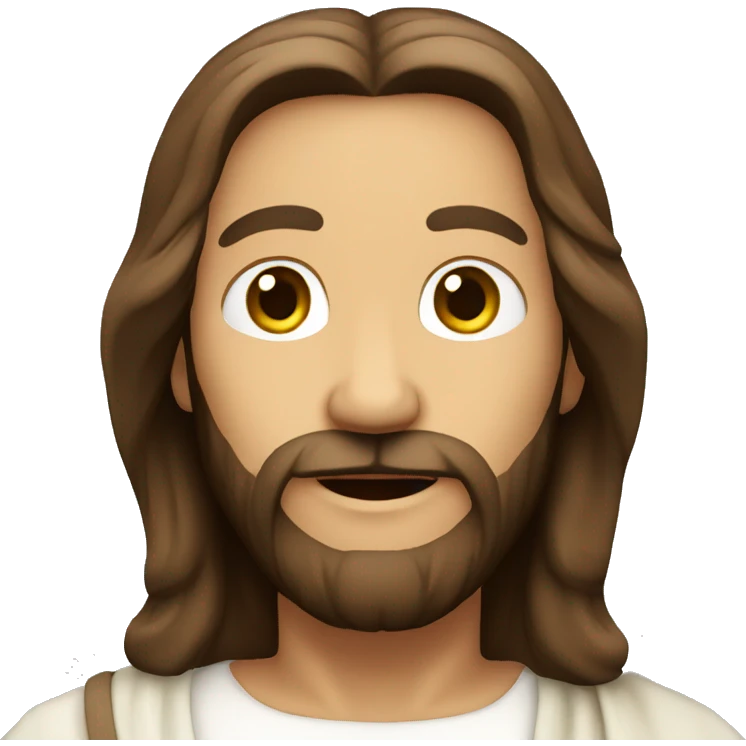 Jesus Christ asking you to join him emoji