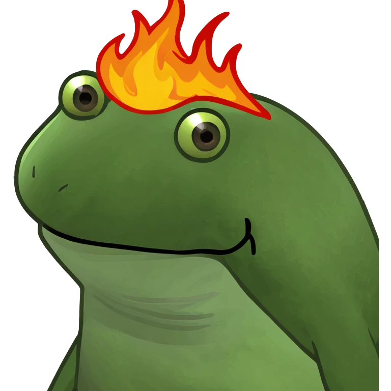 Poop on fire emoji