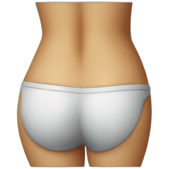 Buttock emoji