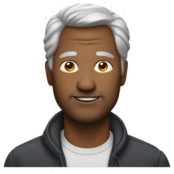Middle aged man emoji