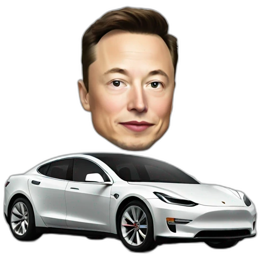 Elon musk un car emoji
