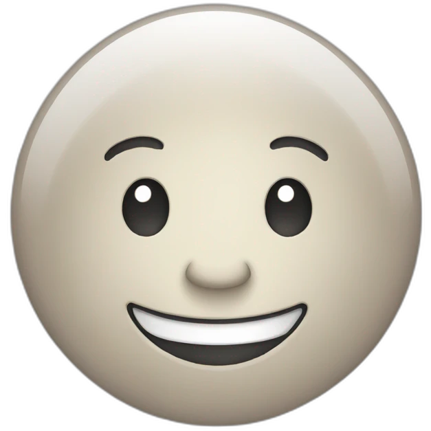 Smiling Circle Emoji emoji