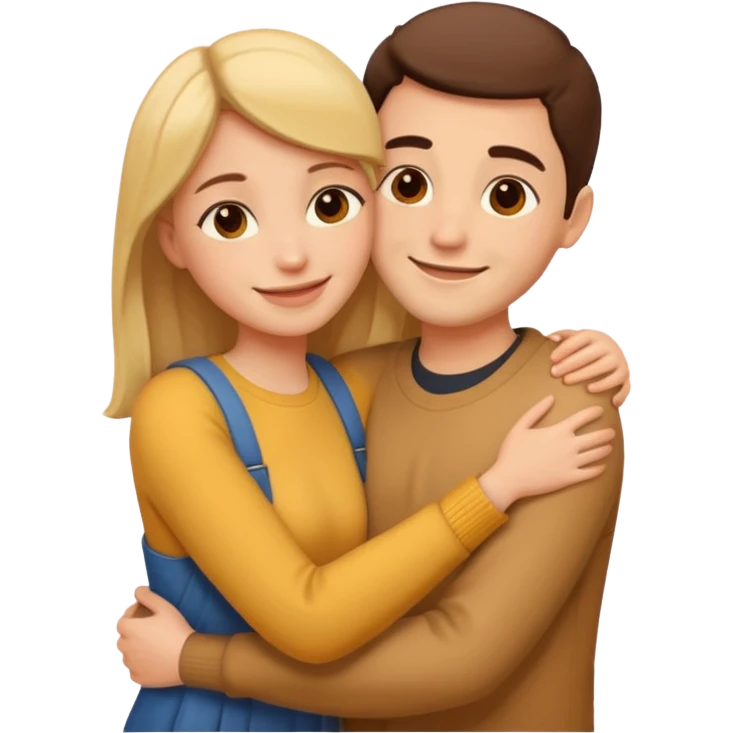 Hugging emoji