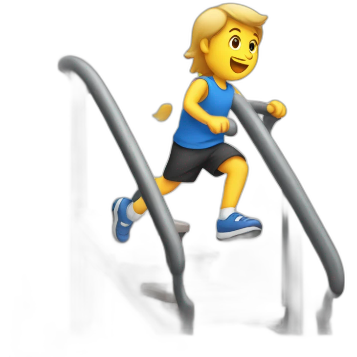 stairmaster emoji