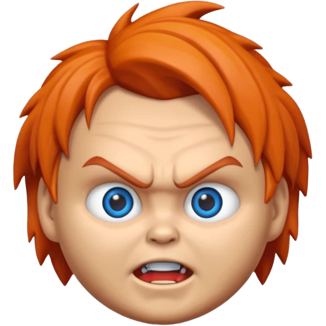 Un emojin de chuky emoji