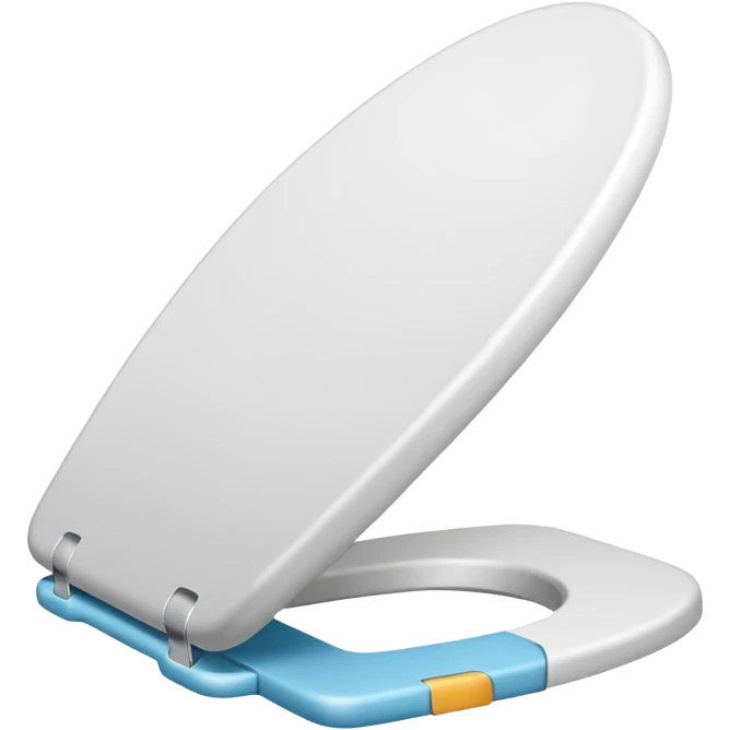 Paper toilet seat emoji