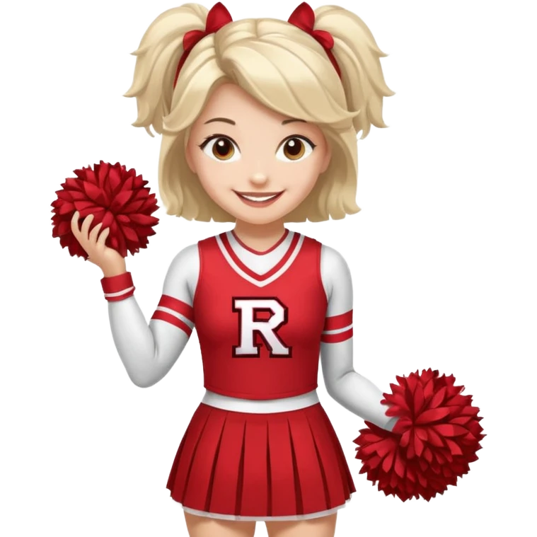 Rutgers Cheerleader emoji