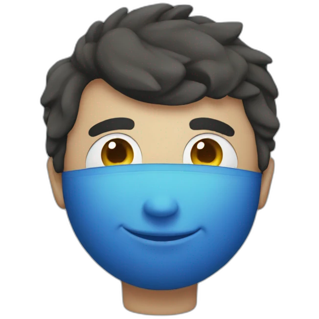 Blue moon emoji