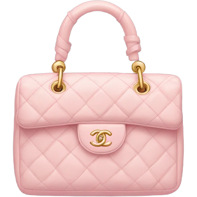 Light pink Chanel bag  emoji
