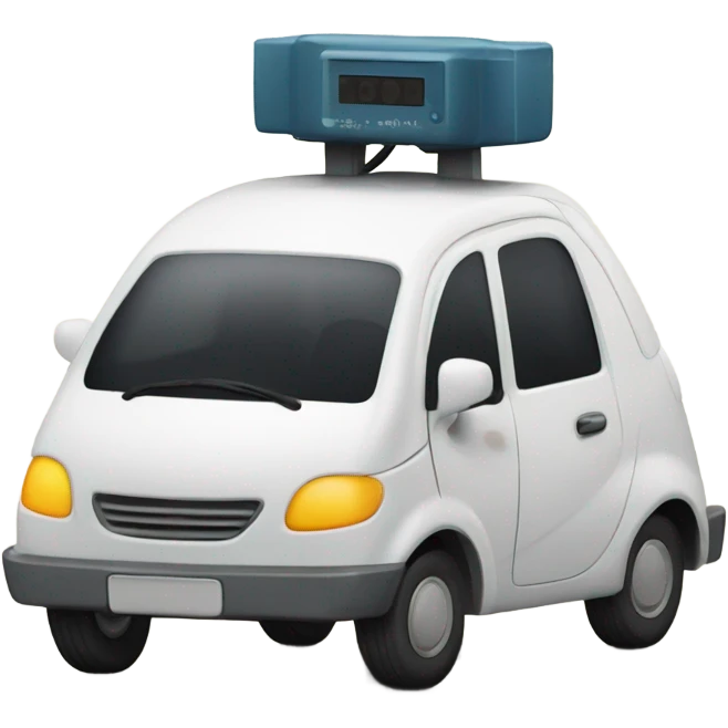 borne voiture électrique emoji