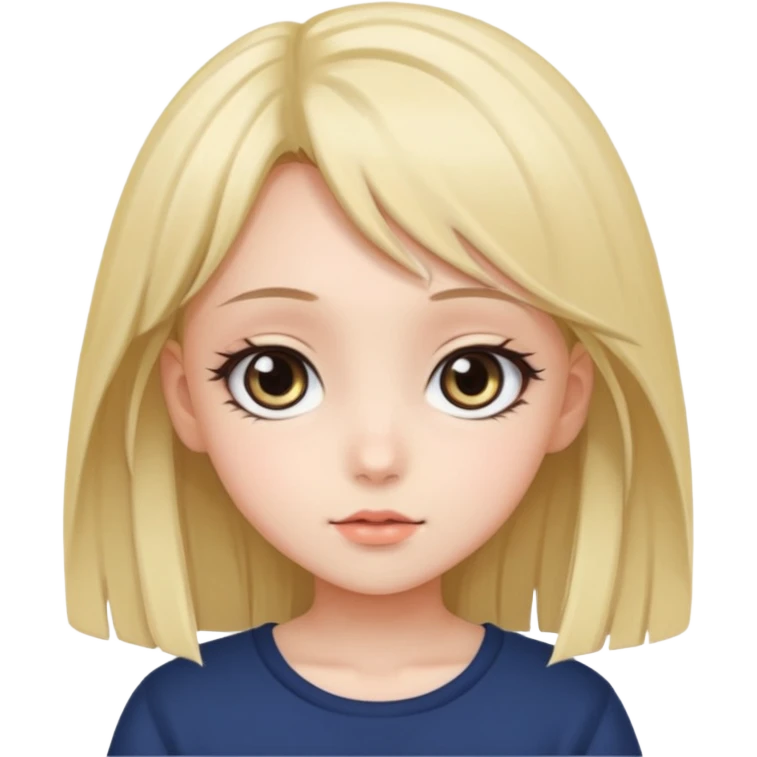 i want a anime style girl emoji