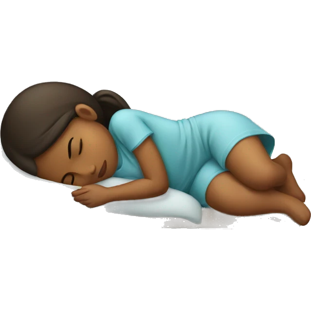Sleeping girl  emoji