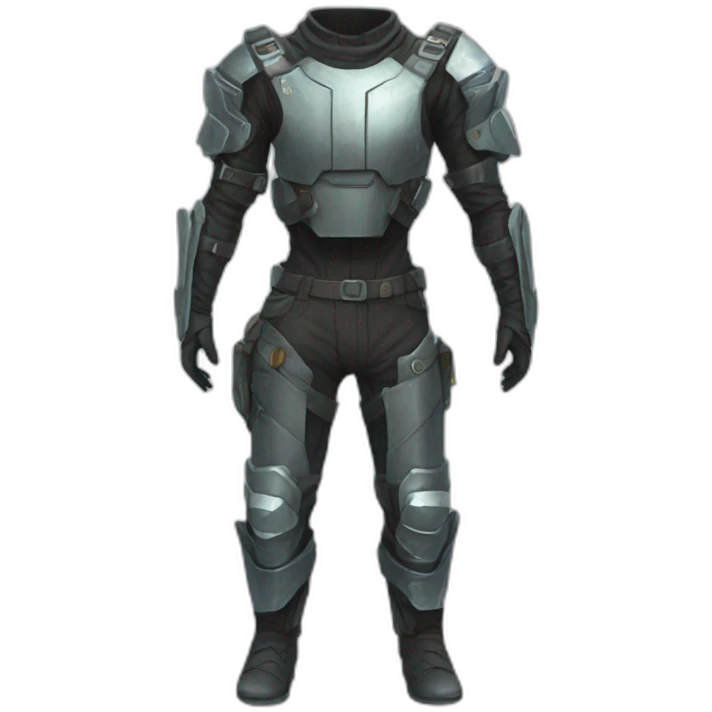 futuristic Technomancer armored pants emoji