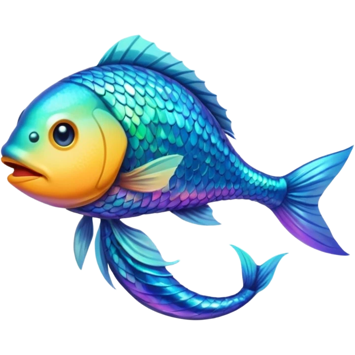 Fish tail emoji
