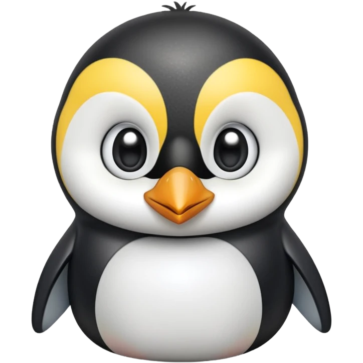 cinematic-cute-emperor-penguin-portrait-emoji,-head-tilted-playfully-and-inquisitively,-with-glossy,-pristine-plumage-accented-by-a-bright-beak-and-round,-sparkling-eyes-filled-with-curiosity,-simplified-yet-irresistibly-adorable-features,  emoji