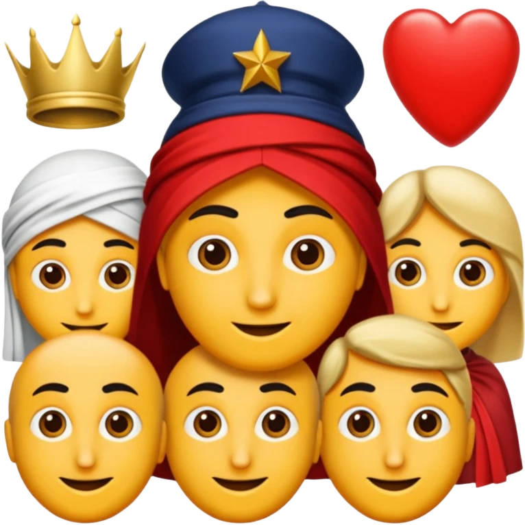 Osmanlı bayrağı üç hilal emoji