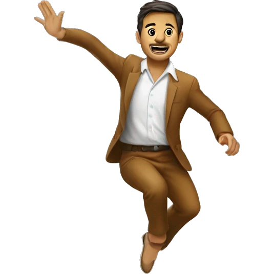 Salto arrière emoji