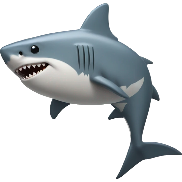 Shark hugging a heghedhog  emoji